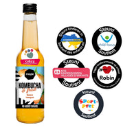 1 FLESJE - CUBZZ Razzle KOMBUCHA + MANDARIN + LEMONGRASS (1 x 275ml)