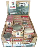 CUBZZ ecologische SOAP- & SHAMPOOBARS - toonbankdisplay voor handelaars