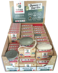 CUBZZ ecologische SOAP- & SHAMPOOBARS - toonbankdisplay voor handelaars